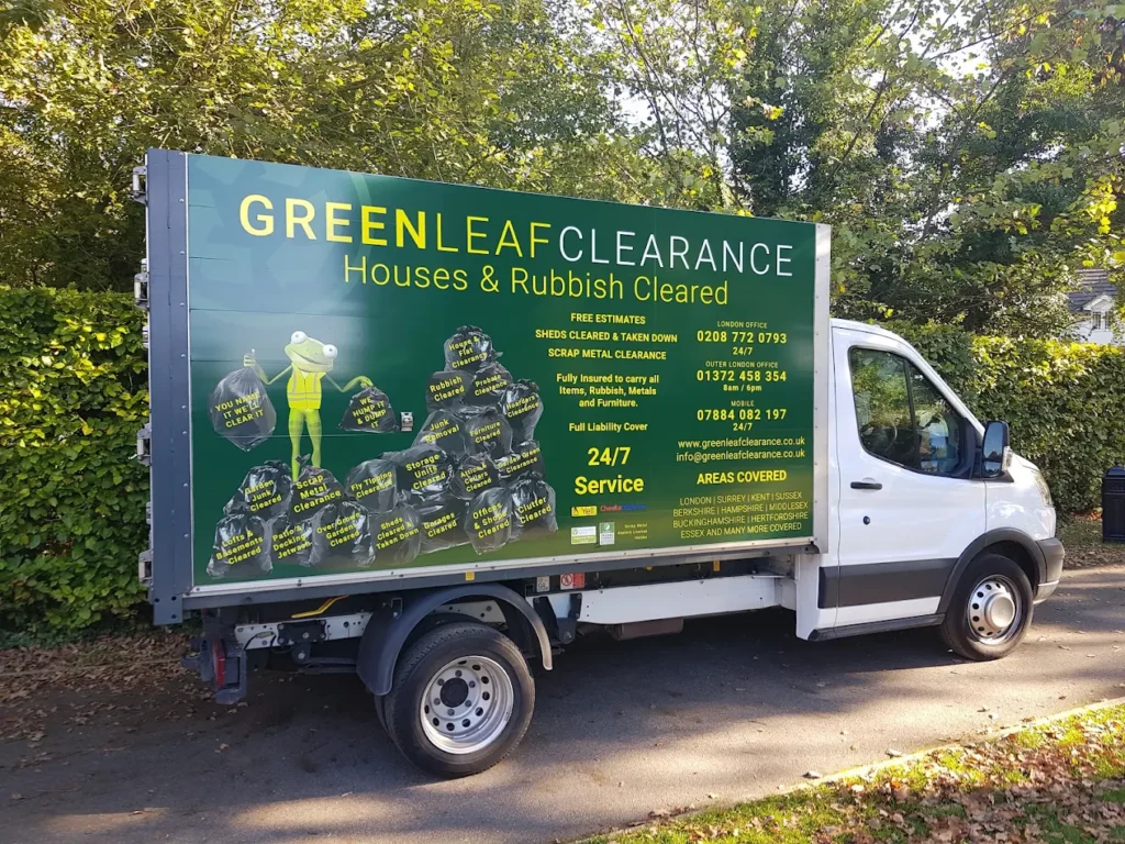 Greenleaf Clearance's removal van